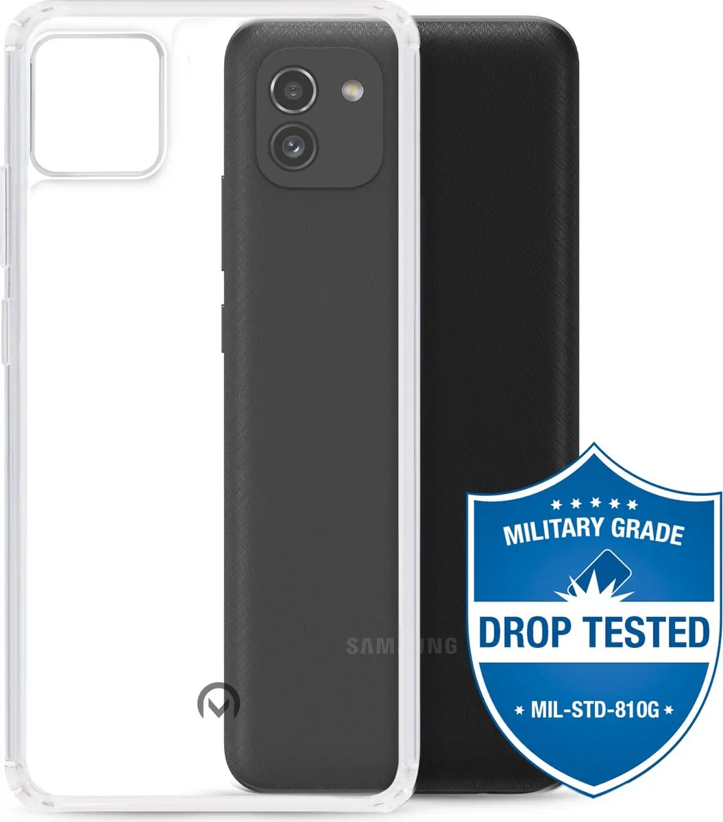 Mobilize Naked Protection MOB-NPCC-GALA03 Hoesje - Samsung Galaxy A03 - Transparant