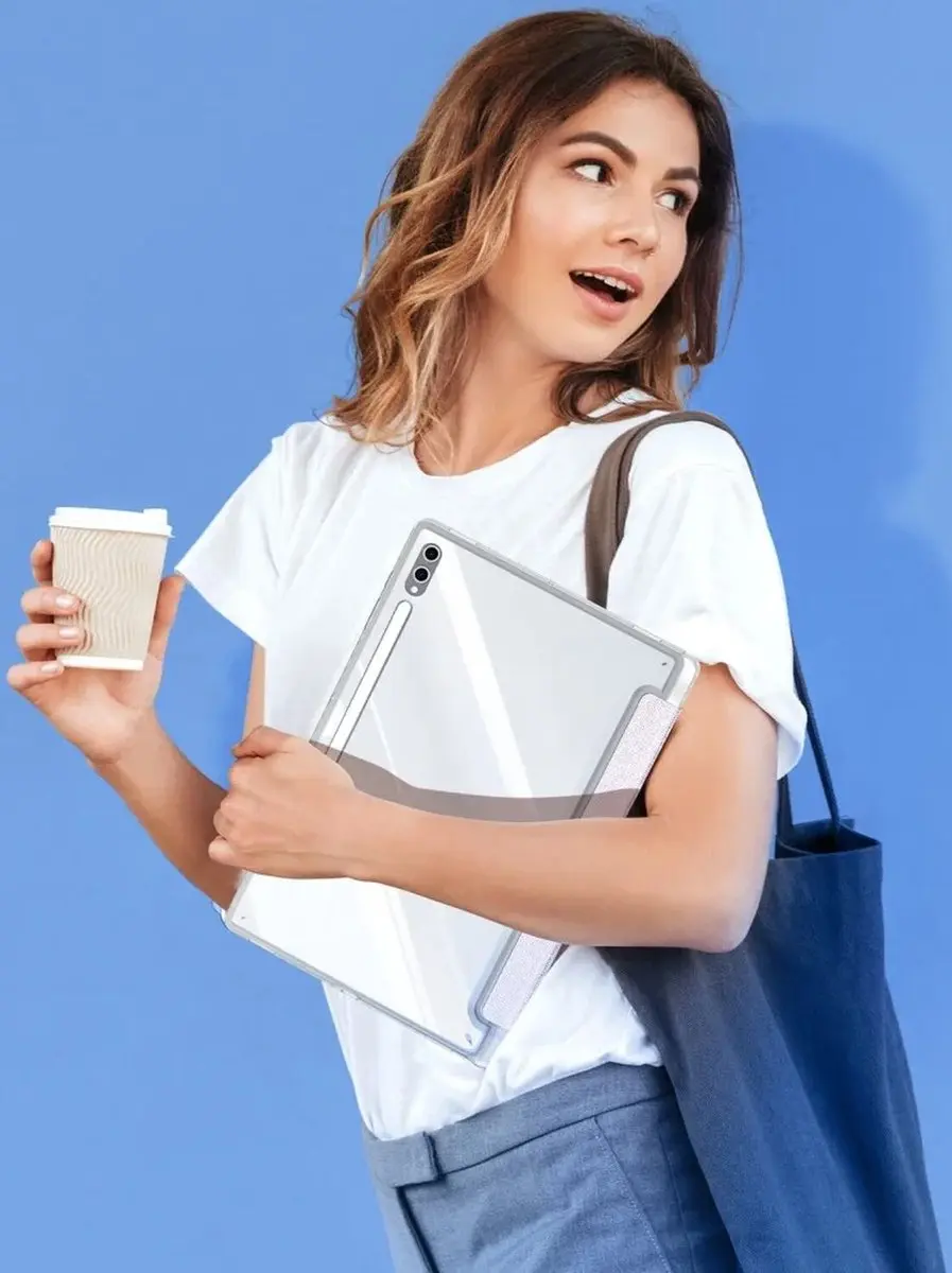 Dux Ducis Tablethoes Samsung Galaxy Tab S10 Ultra - Paars