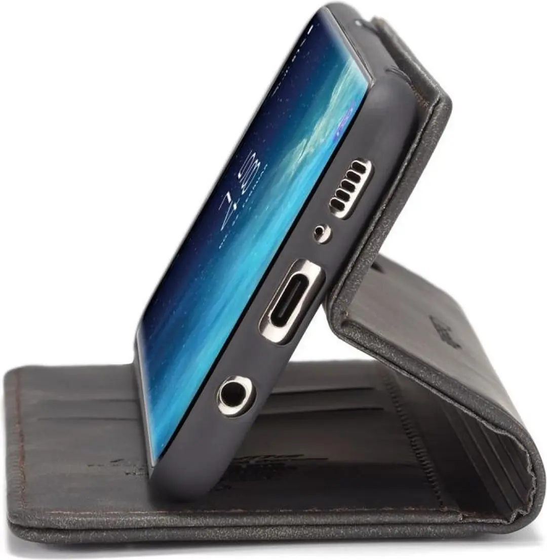 Caseme Book Case Samsung Galaxy S8 - 2 Pasjes - Zwart