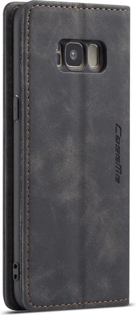 Caseme Book Case Samsung Galaxy S8 - 2 Pasjes - Zwart