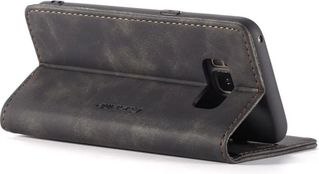 Caseme Book Case Samsung Galaxy S8 - 2 Pasjes - Zwart