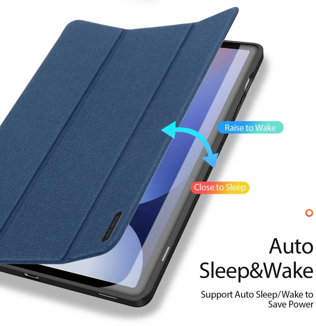 Dux Ducis Tablethoes SH00080686 - Samsung Galaxy Tab S10 Plus - Blauw - afbeelding 6 van 6