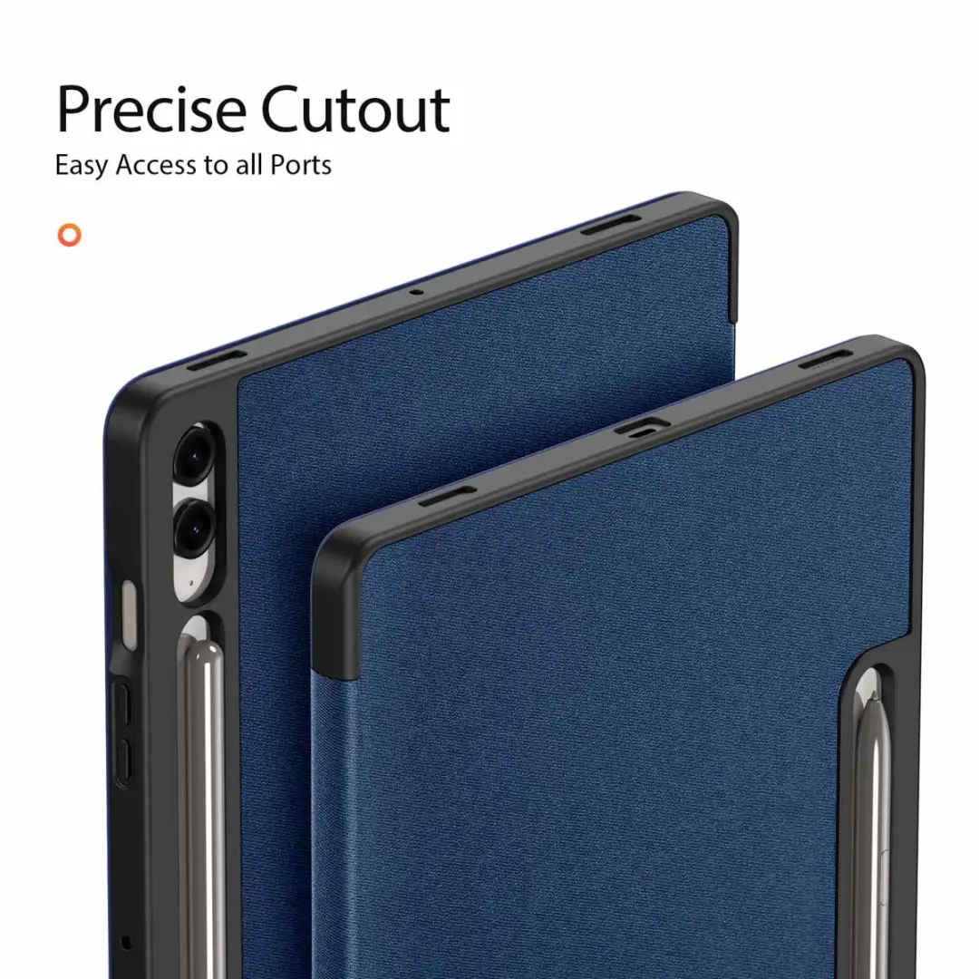 Dux Ducis Tablethoes SH00080686 - Samsung Galaxy Tab S10 Plus - Blauw