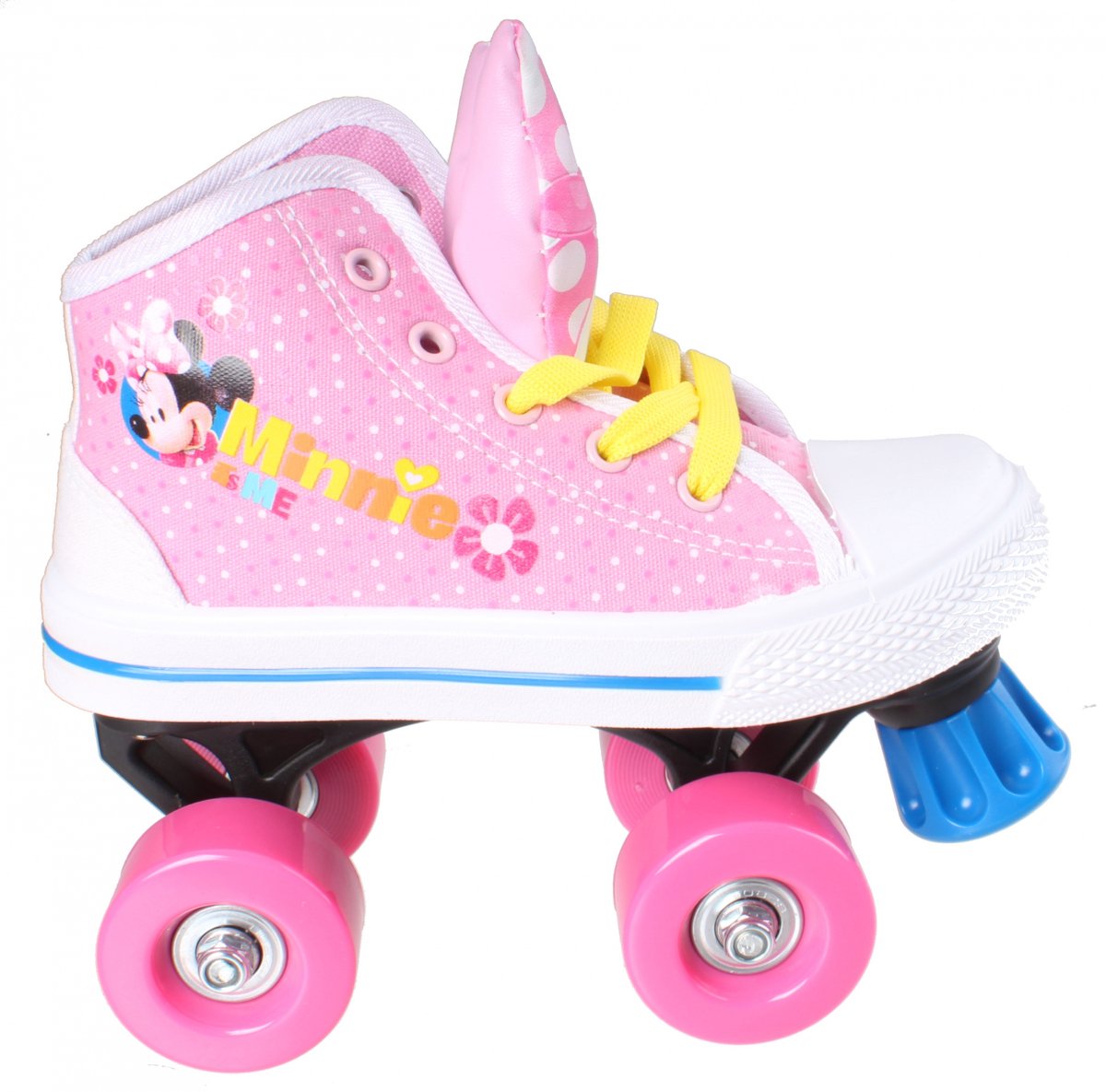 Disney Minnie Mouse Rolschaatsen Meisjes Roze/wit Maat 30