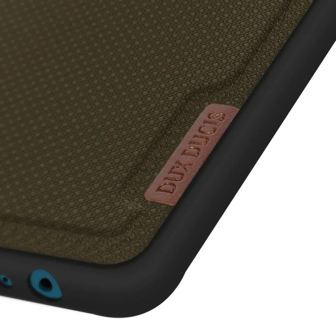 Dux Ducis Fino Series Samsung Galaxy A12 Hoesje - Groen BACK-FINO-GN-A125F