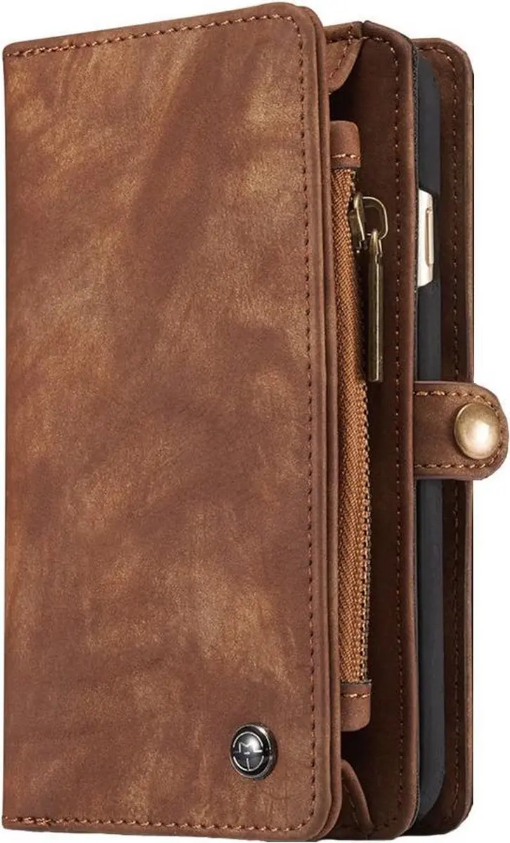 Caseme iPhone 6/6s Plus Hoesje Bruin