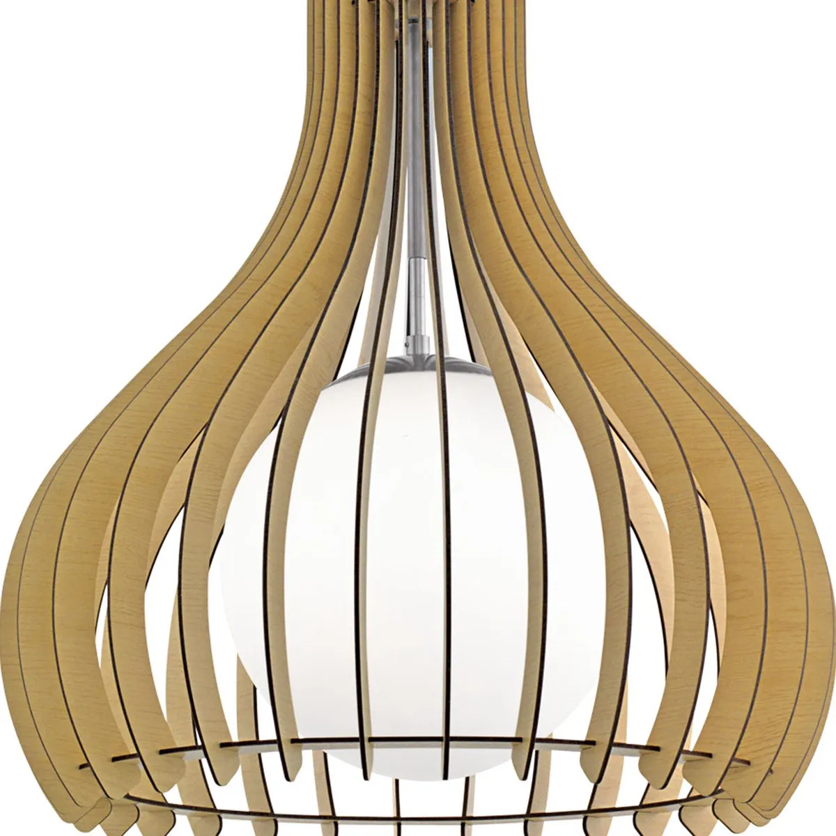 Eglo Tindori Hanglamp - Ø50cm Nikkel-Mat