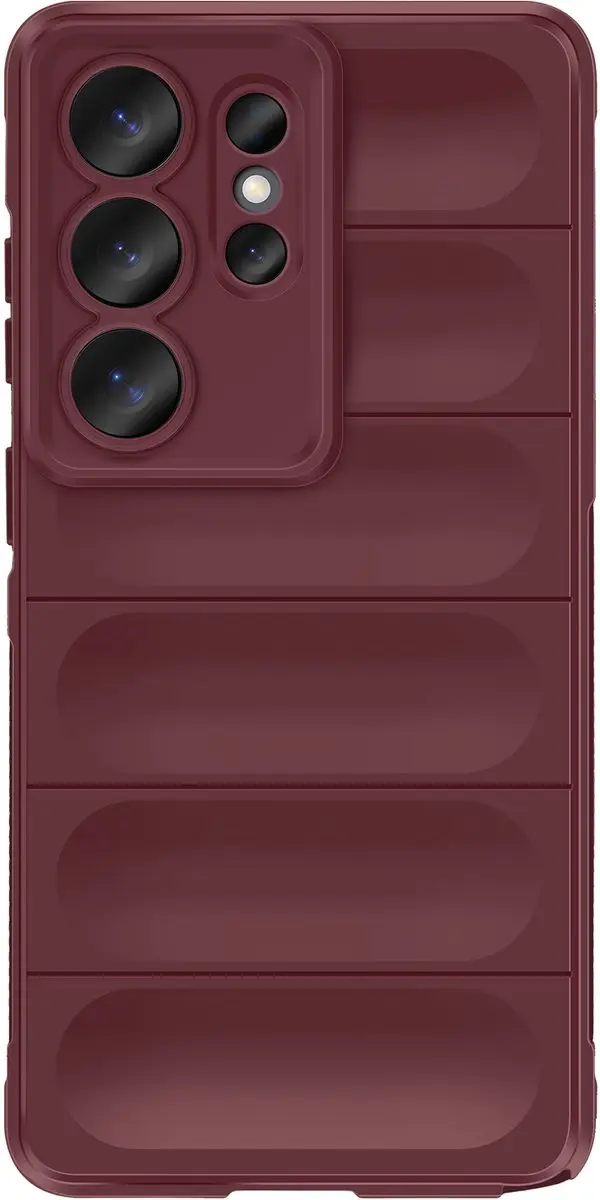 Amorus Hoesje Samsung Galaxy S26 Ultra Bordeaux - Schokbestendig