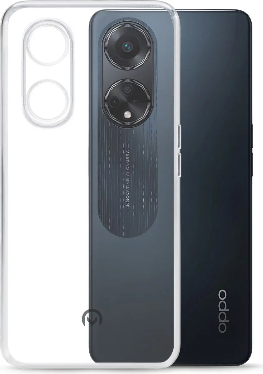 Mobilize MOB-GCC-A985G Telefoonhoesje - Oppo A98 - Transparant