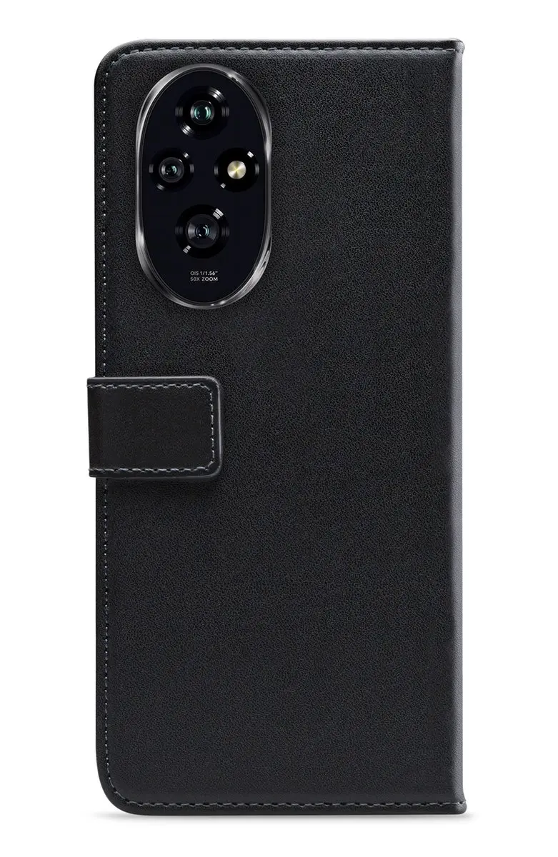 Mobilize Classic Gelly Wallet Bookcase Honor 200 - Pasjeshouder Zwart