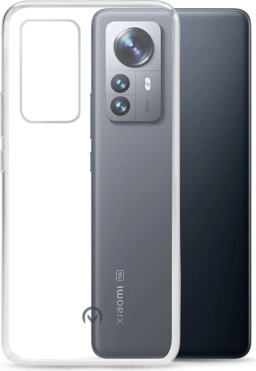 Mobilize Xiaomi 12 Pro Gelly Case Transparant - mpn-8718256966477