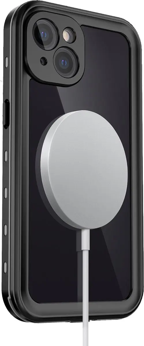 Redpepper Dot Plus Hoes iPhone 13 - Zwart - Waterdicht