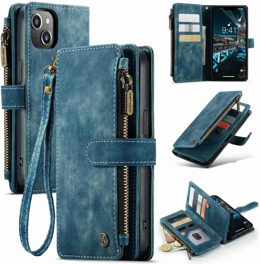 Caseme Vintage 2-in-1 Portemonneehoes