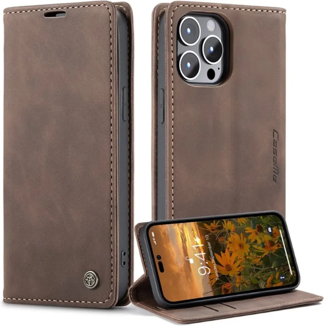 Caseme 013 Book Case Hoesje iPhone 14 Pro