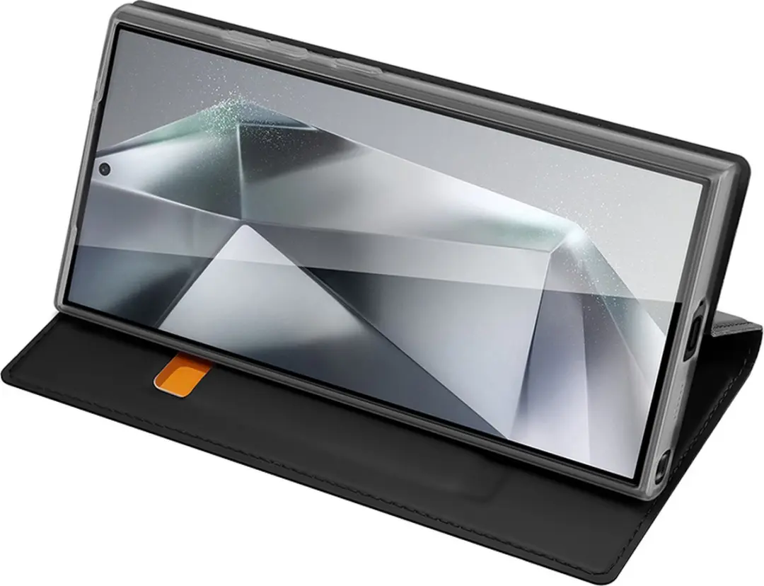 Dux Ducis Telefoonhoesje Samsung Galaxy S25 Ultra - Book Case - Zwart