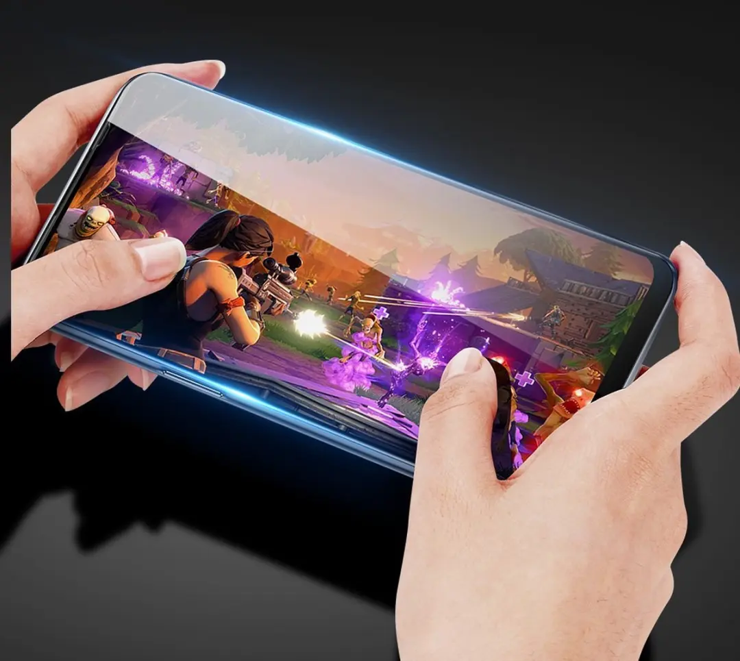 Dux Ducis OnePlus Nord 2T Full-Cover Tempered Glass - Zwart - afbeelding 6 van 6
