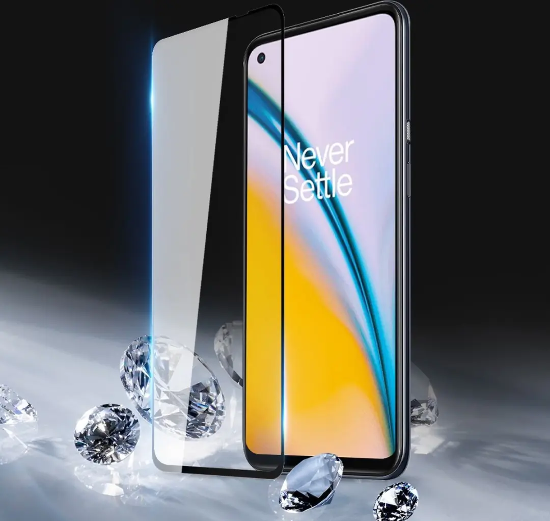 Dux Ducis OnePlus Nord 2T Full-Cover Tempered Glass - Zwart