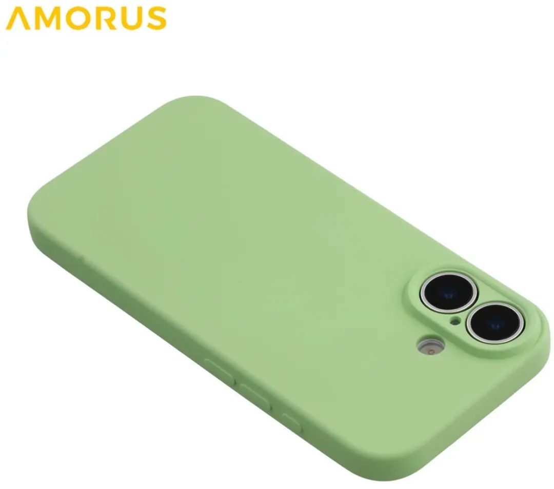 Amorus iPhone 17 Hoesje Frog Green
