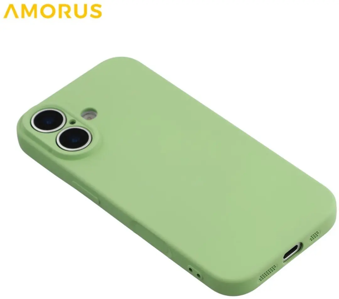 Amorus iPhone 17 Hoesje Frog Green