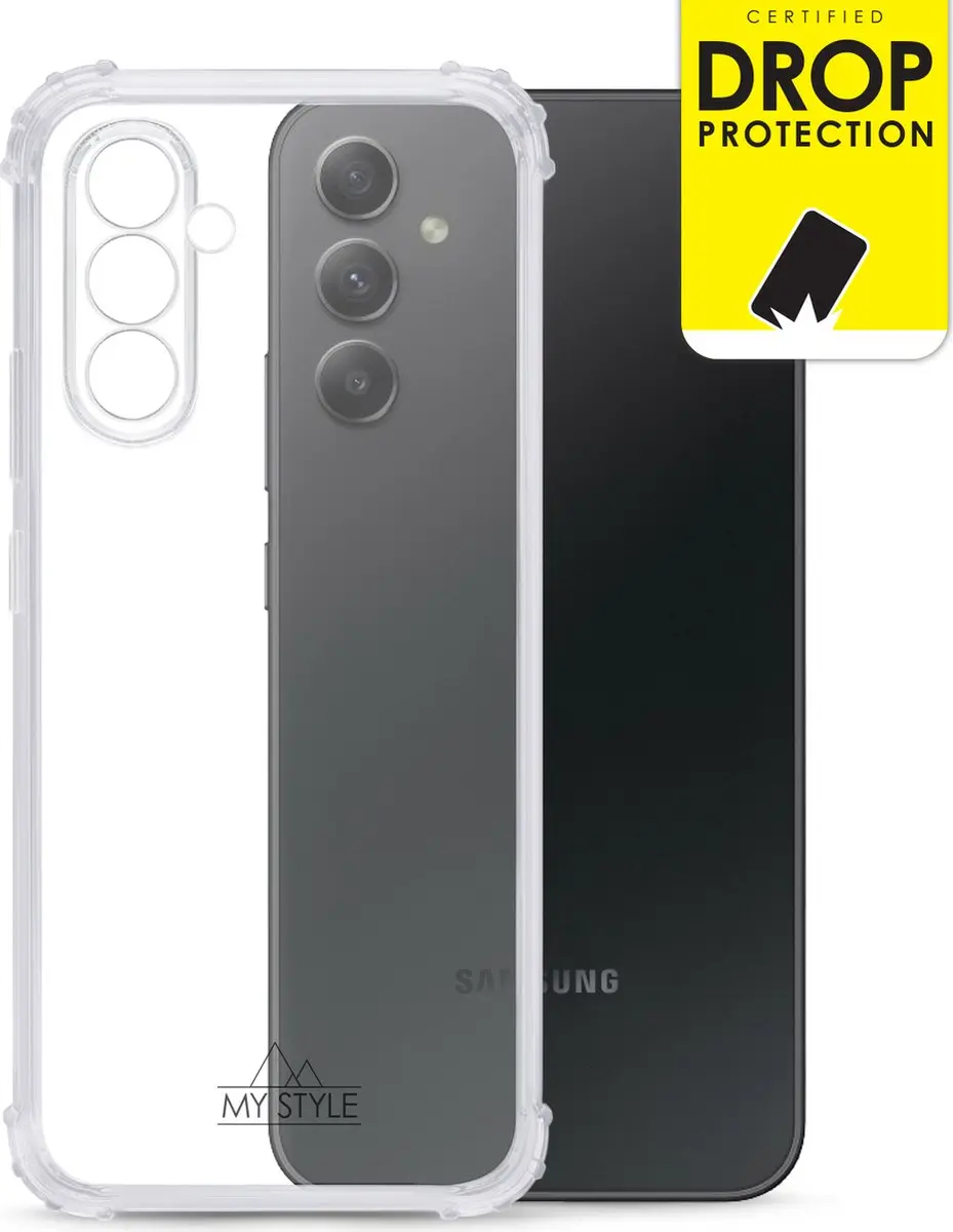 My Style MSPFCS1099 Telefoonhoesje - Galaxy A34 - Transparant