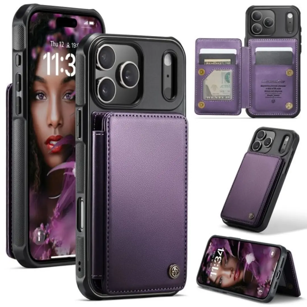 Caseme Portemonnee Backcover iPhone 17 Pro Max