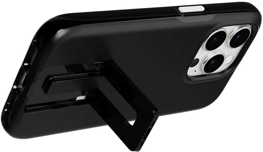 Tech21 Evo Crystal Kick iPhone 15 Pro Hoesje - T21-10261 - Zwart - afbeelding 6 van 6