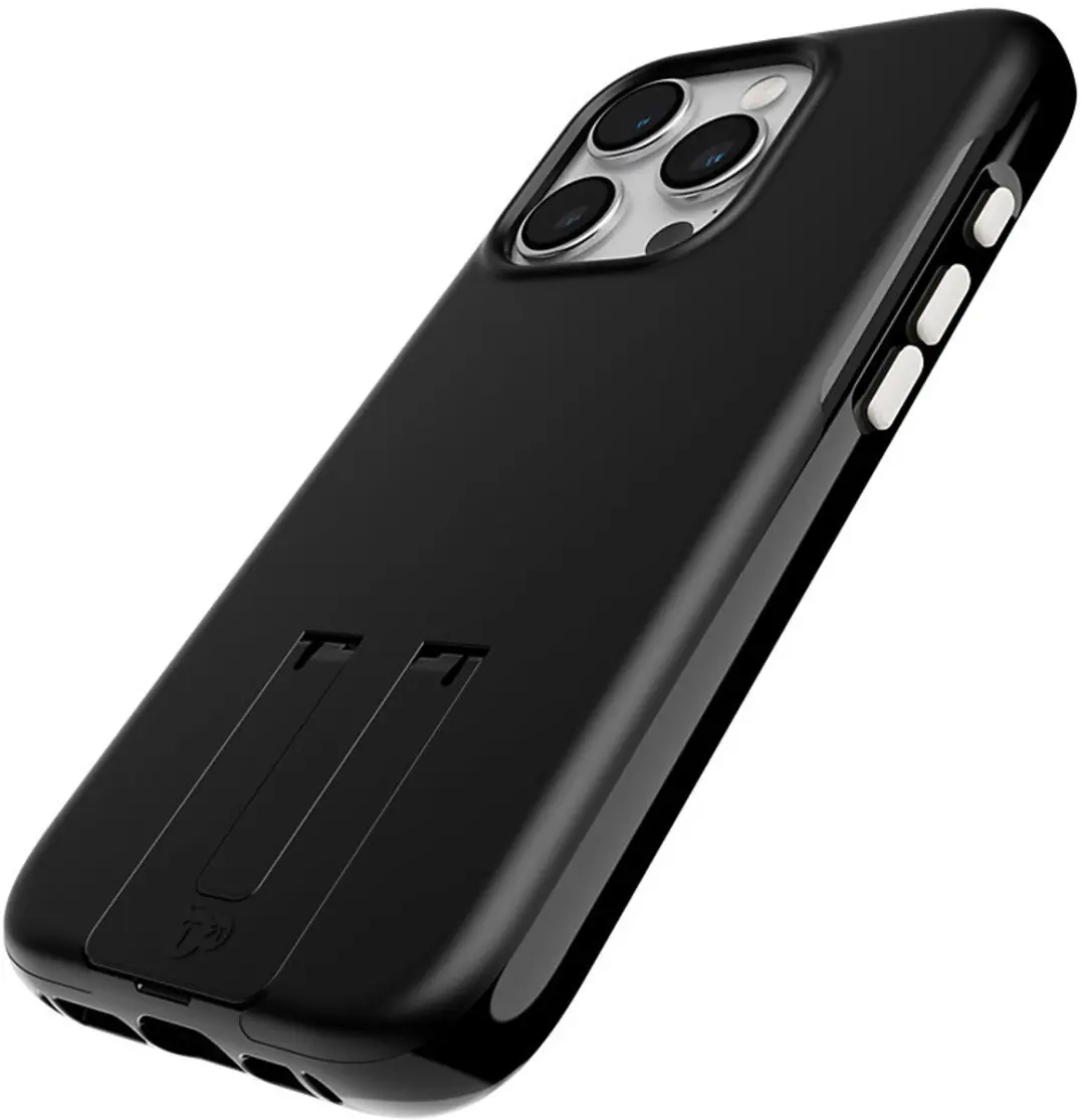 Tech21 Evo Crystal Kick iPhone 15 Pro Hoesje - T21-10261 - Zwart