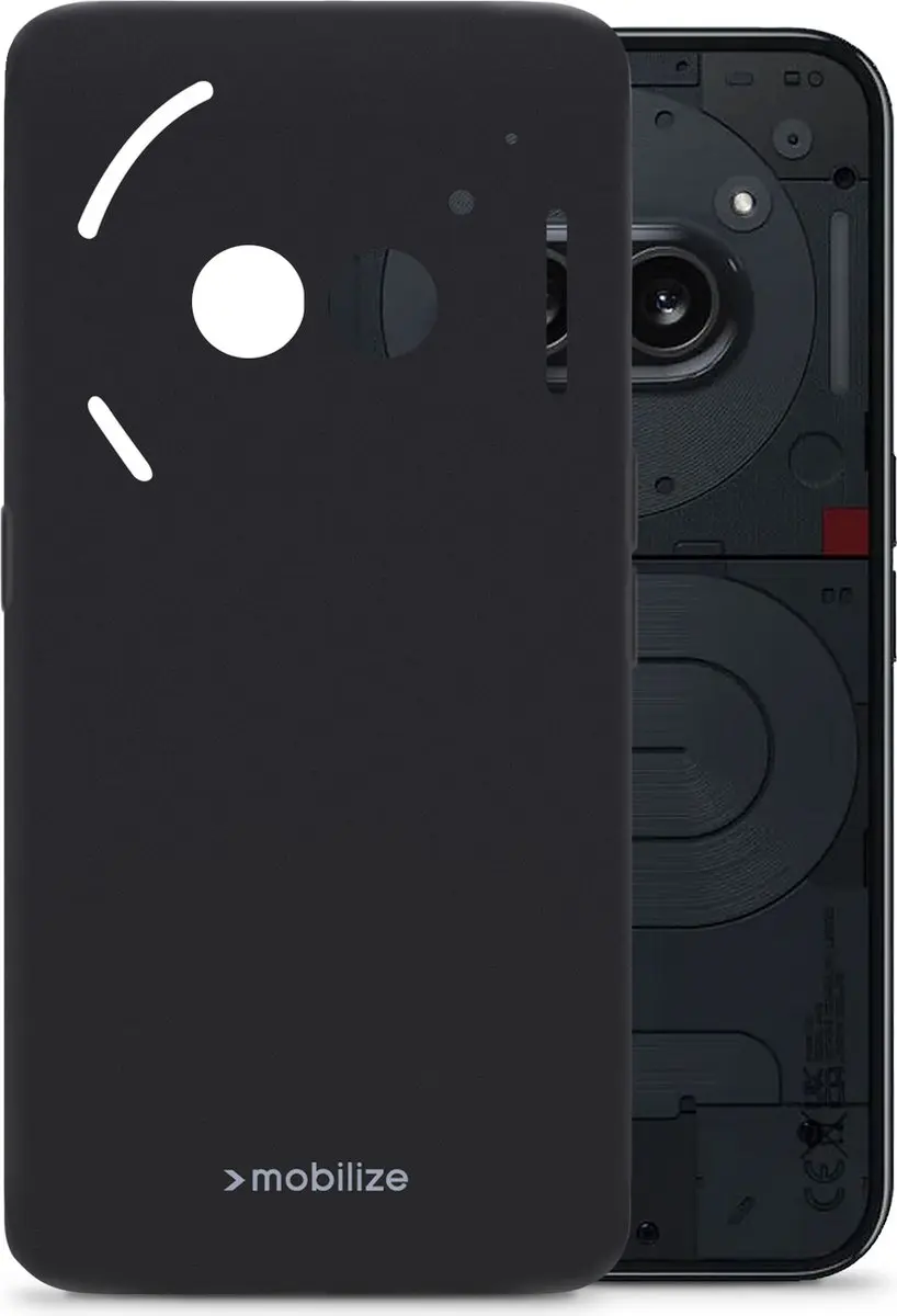 Mobilize Gelly Case Nothing Phone (2a) TPU - Zwart