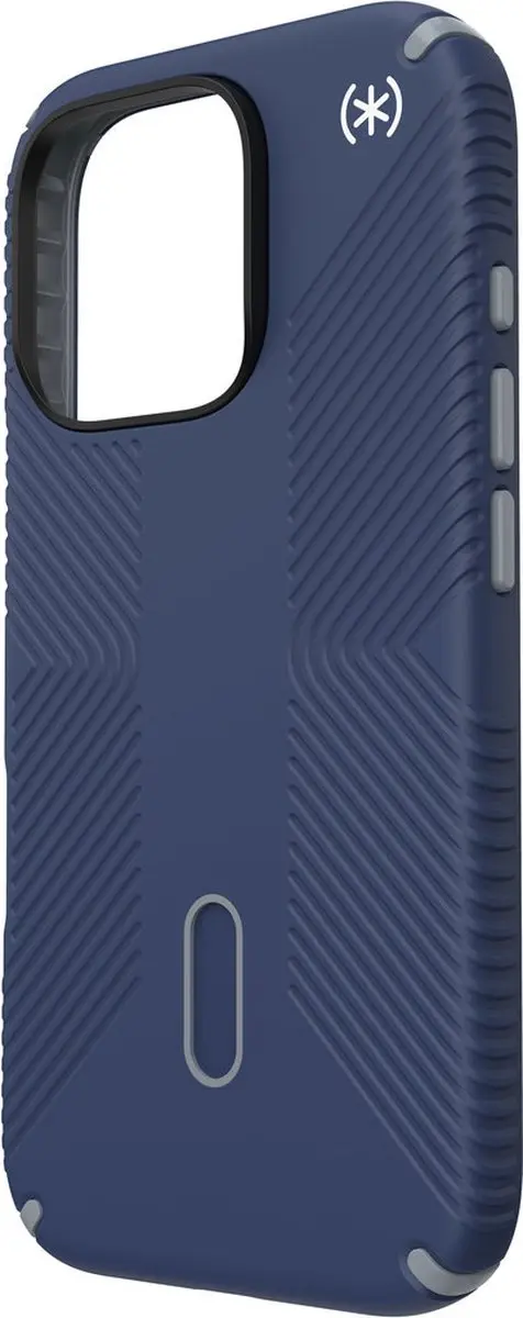 Speck Presidio2 Grip 150701-3206 Hoesje - iPhone 16 Pro - Blauw