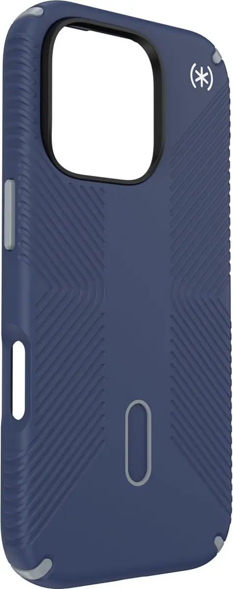 Speck Presidio2 Grip 150701-3206 Hoesje - iPhone 16 Pro - Blauw