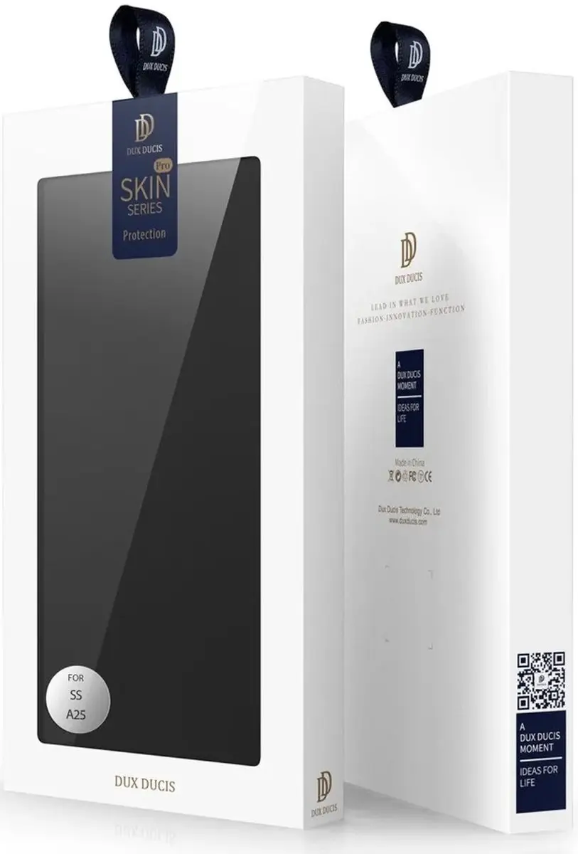 Dux Ducis Folio Pro Telefoonhoesje - Samsung Galaxy A25 5G - Zwart