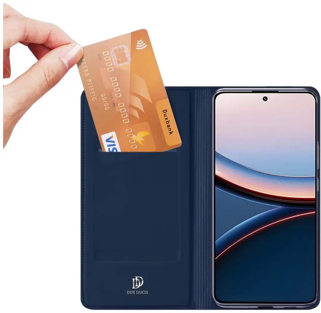 Dux Ducis Skin Pro Hoesje Xiaomi Poco F7 Ultra - Blauw - afbeelding 6 van 6