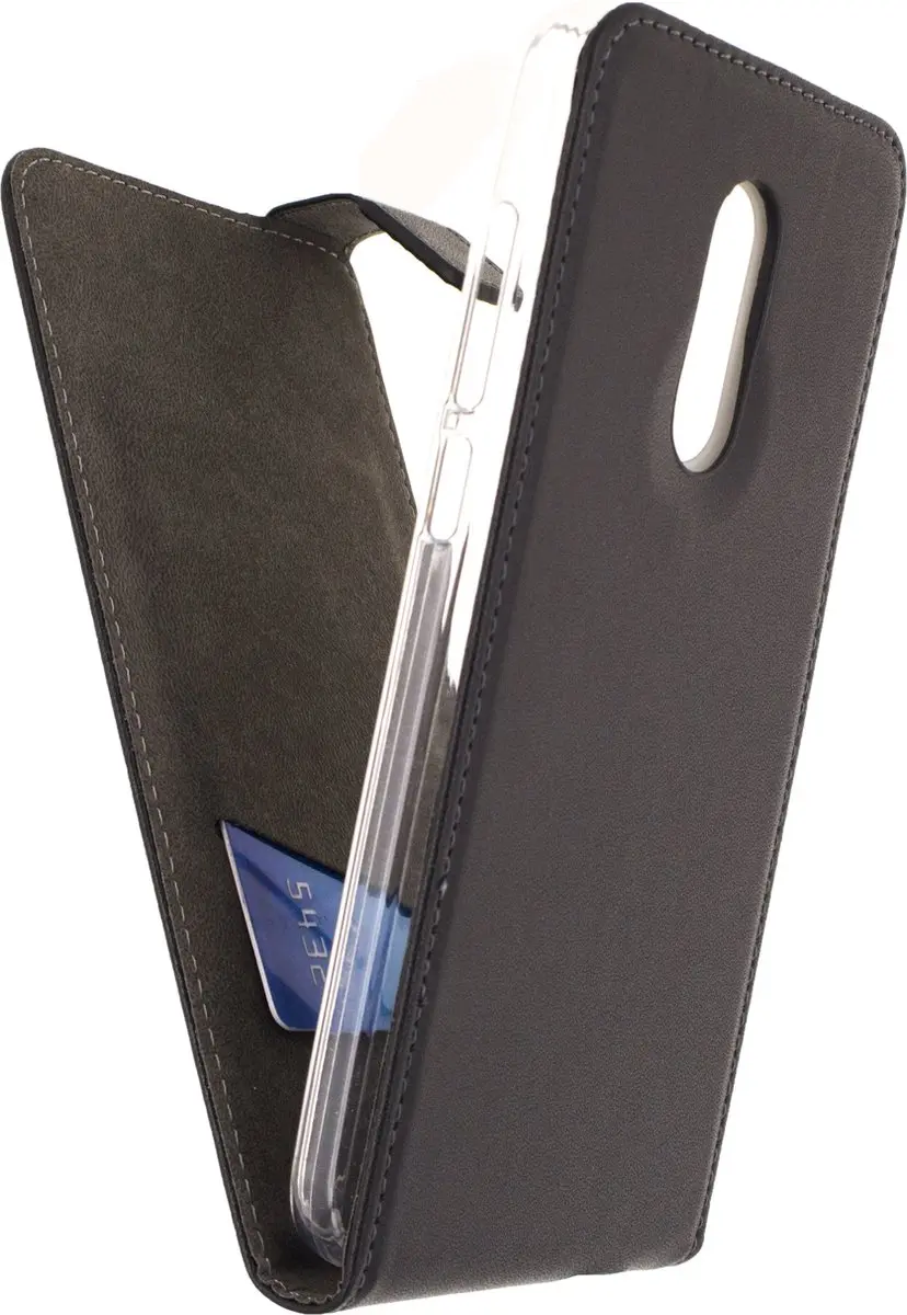 Mobilize Classic Gelly Flipcase MOB-CGFCB-ALCA7 - Alcatel A7 - Zwart