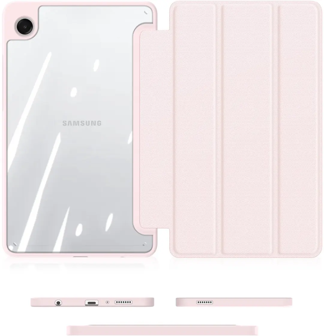 Dux Ducis Tablethoes Samsung Galaxy Tab A11/A9 - Roze