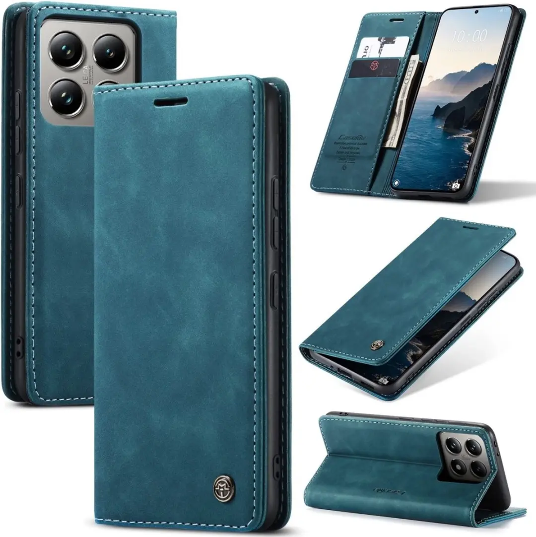 Caseme 013 Book Case Hoesje Xiaomi 14T Pro
