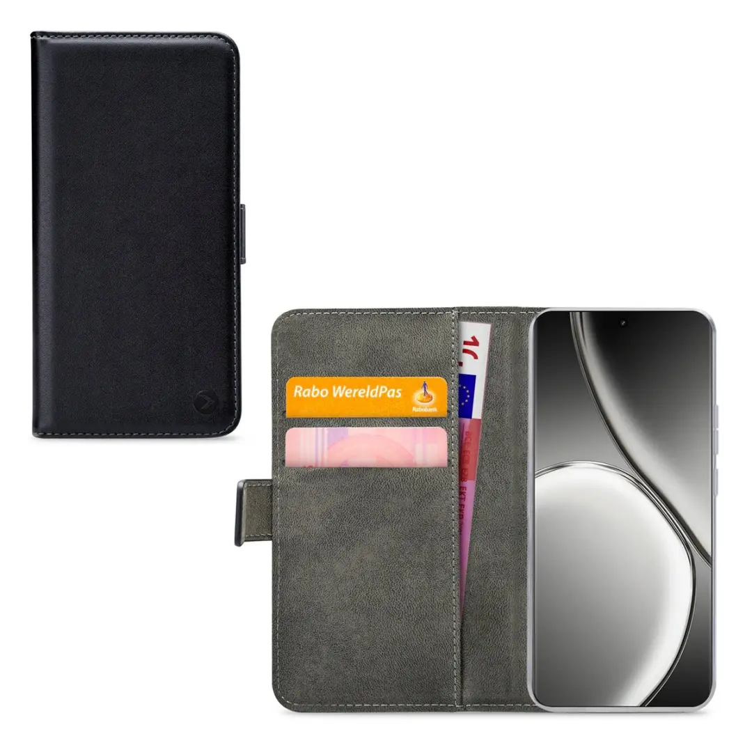 Mobilize Classic Gelly Wallet Bookcase Realme GT 6 - Pasjeshouder - Zwart
