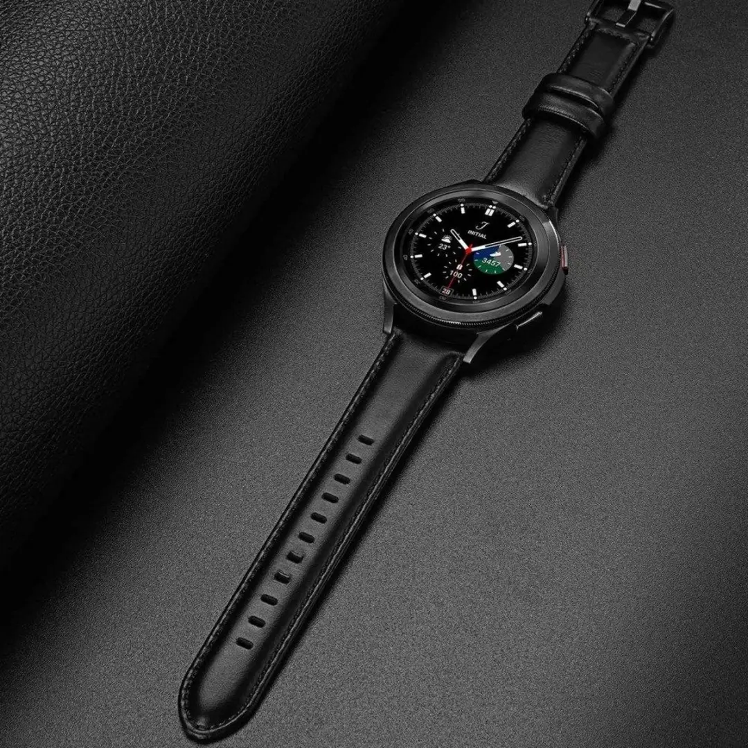 Dux Ducis Business Universeel Smartwatchband 22mm - Zwart
