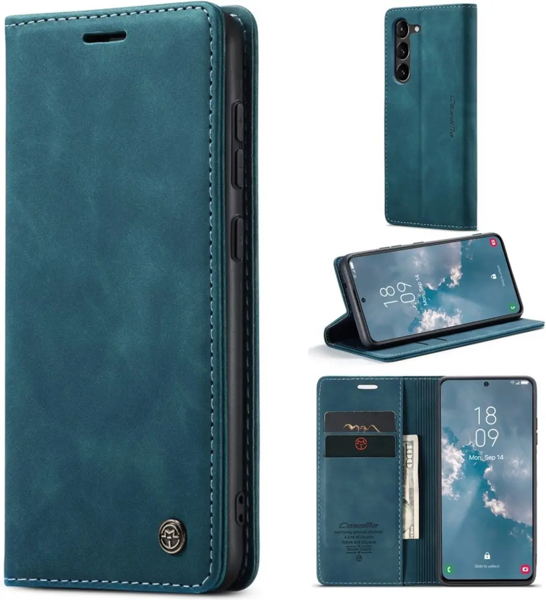Caseme 013 Book Case Hoesje Samsung Galaxy S23