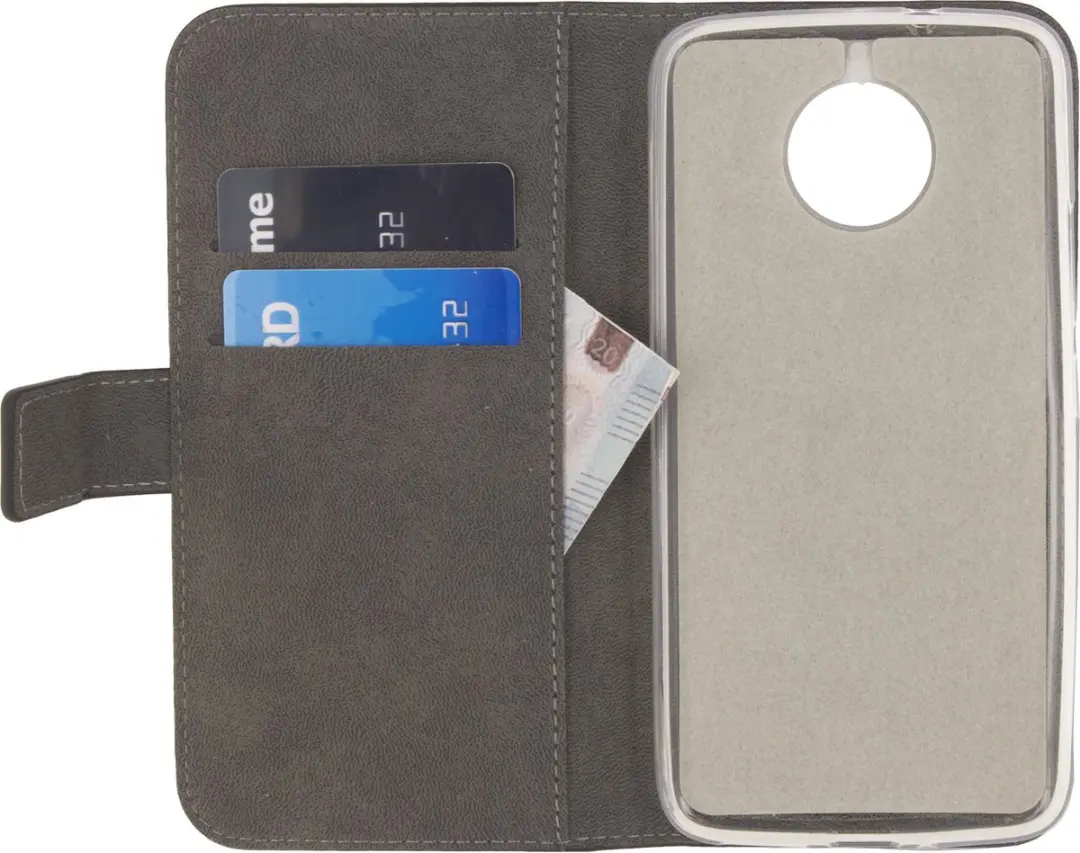 Mobilize Classic Gelly Wallet Bookcase Moto G5S - Zwart