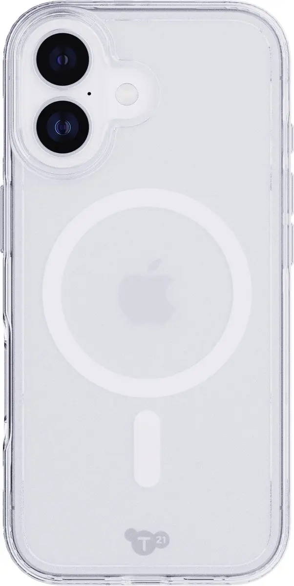 Tech21 Evo Clear iPhone 17 Telefoonhoesje - T21-11303 - Transparant