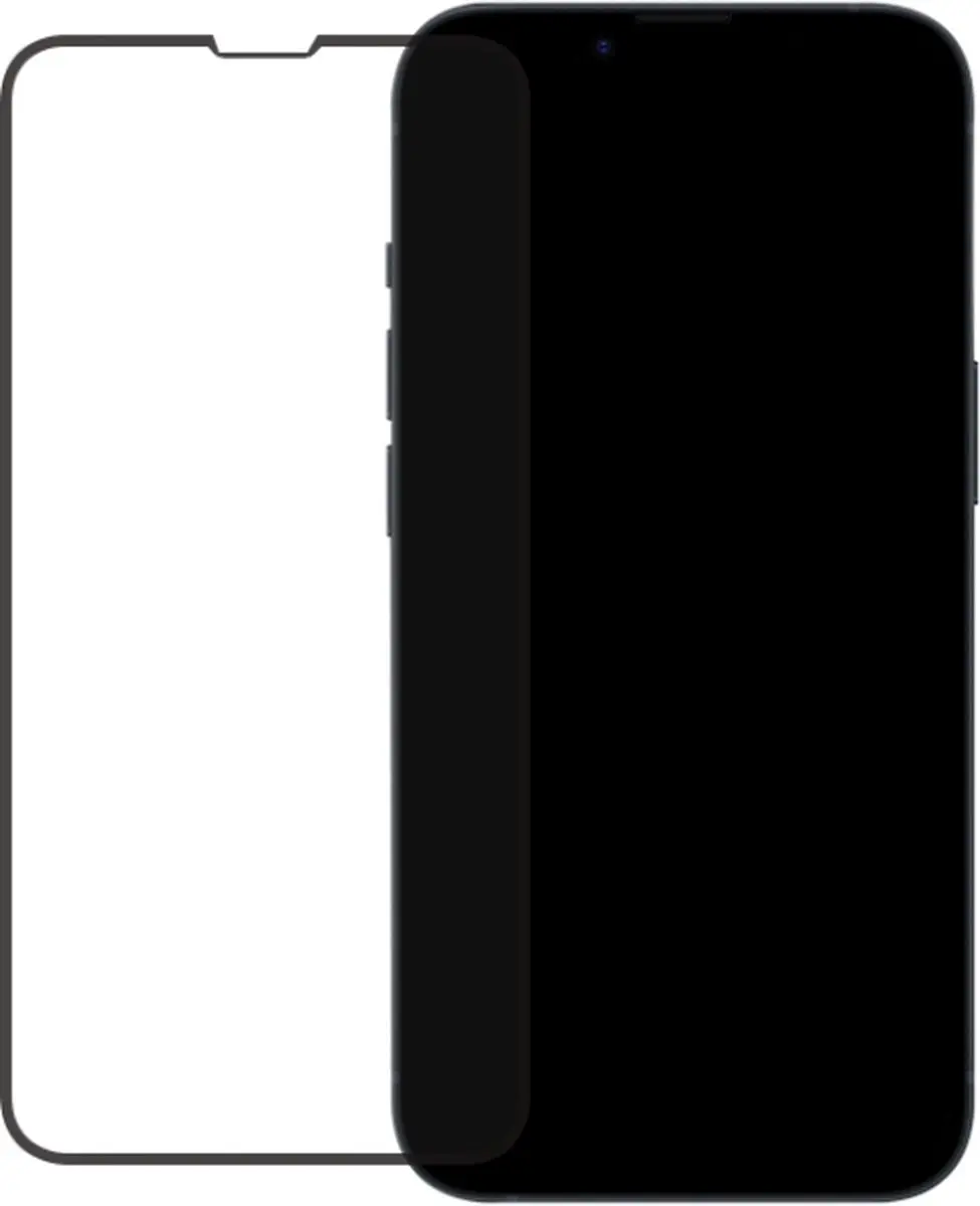 Mobilize Premium iPhone 15 Glazen Screenprotector - Zwart