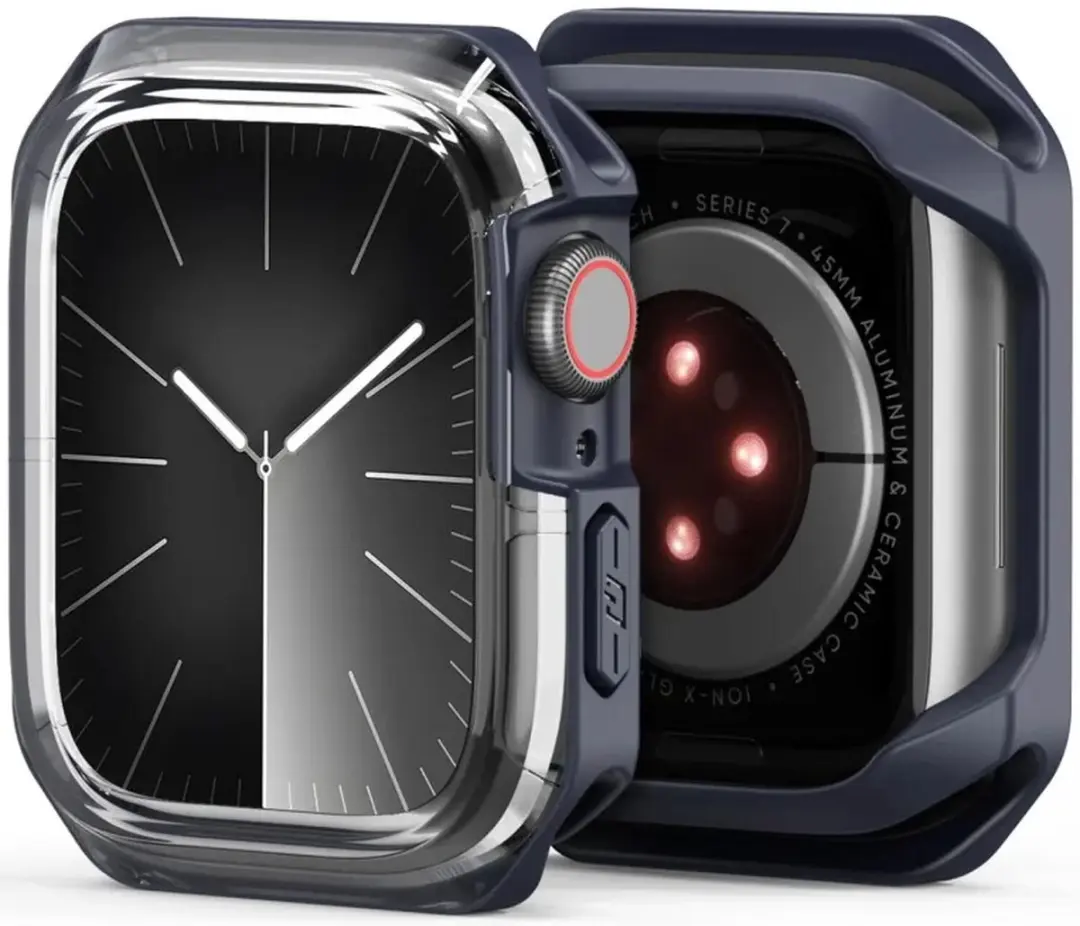 Dux Ducis Tamo Hoesje Apple Watch 10/11 42mm - Blauw