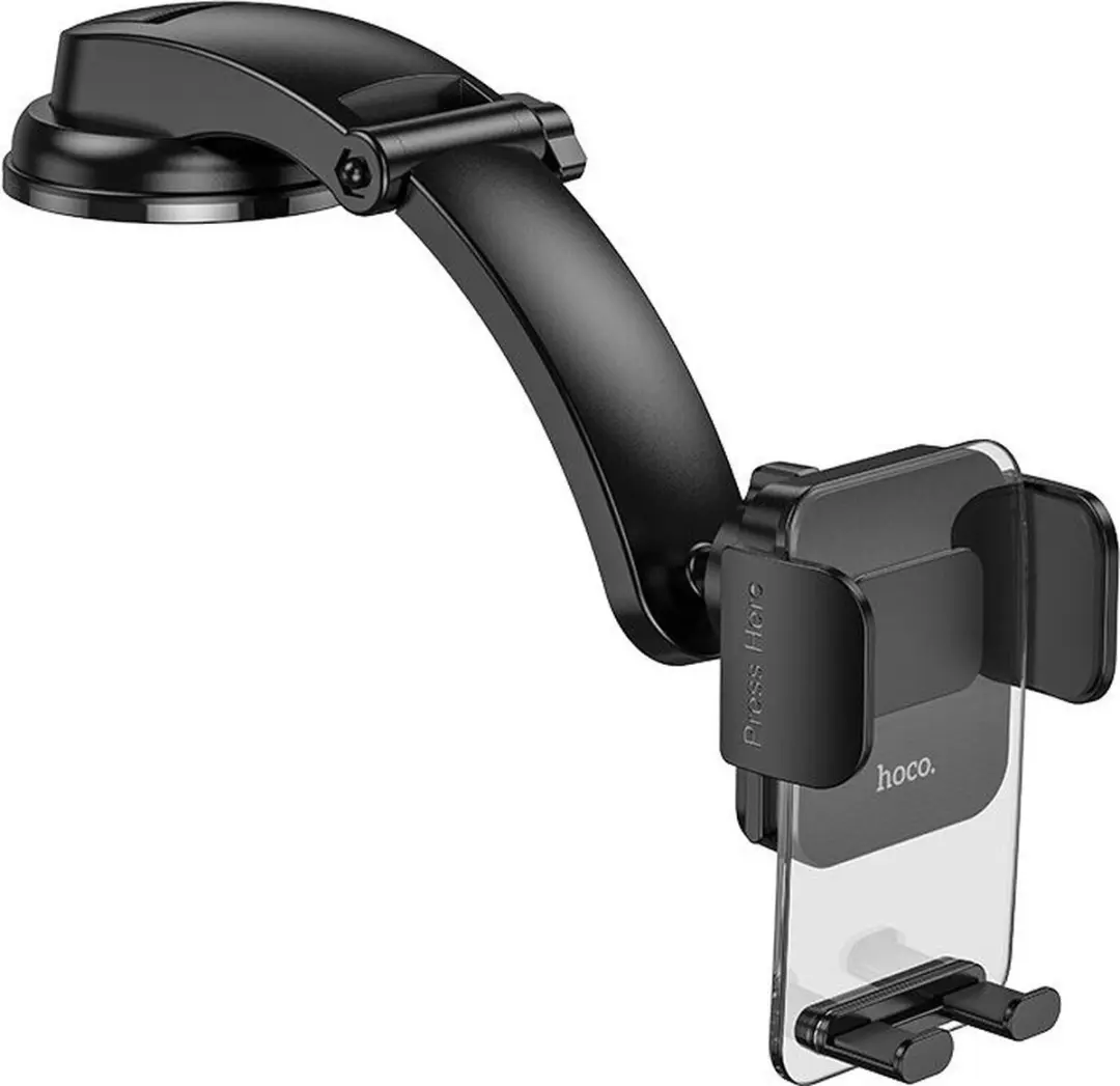 Hoco CA118 Universele Telefoonhouder Auto - 7 Inch - Zwart