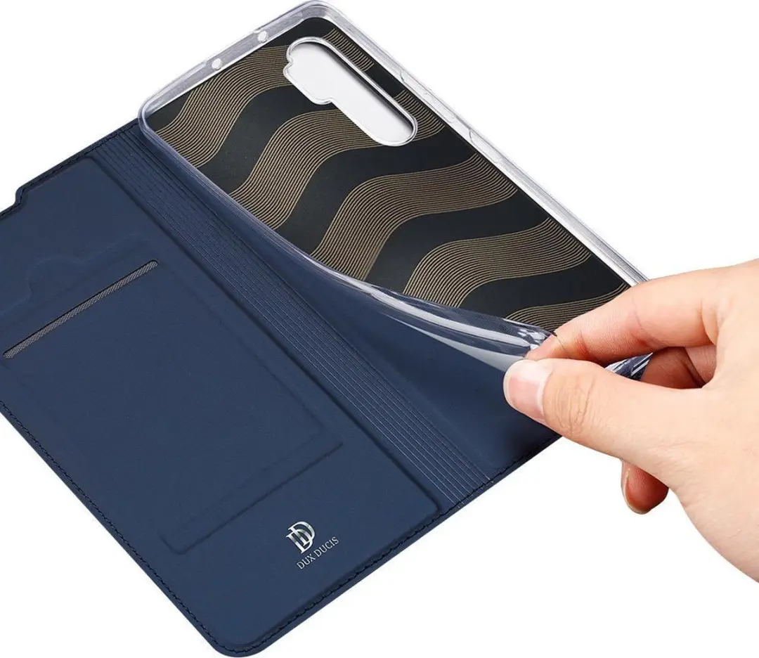 Dux Ducis Skin Pro Book Case Xiaomi Mi Note 10 Lite - Donker Blauw