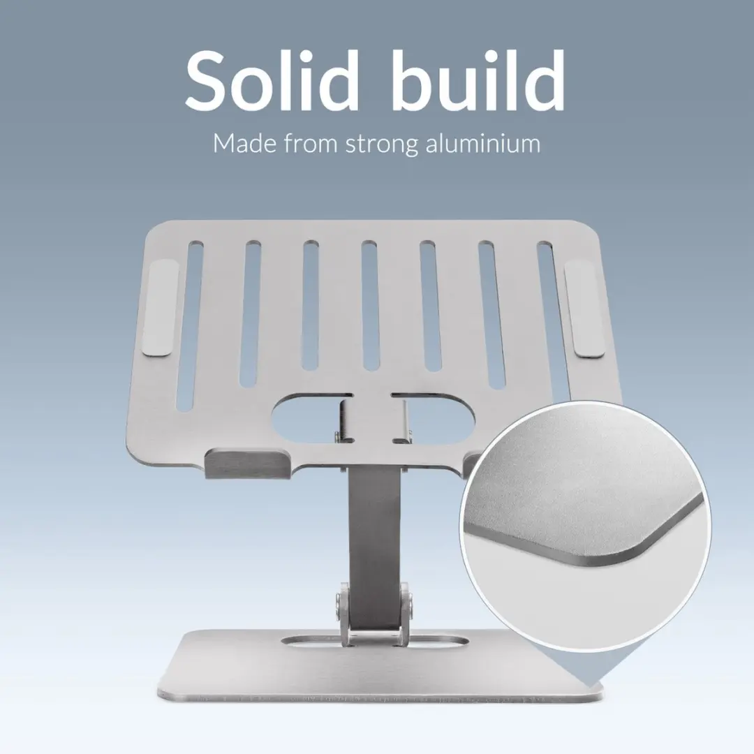 Mobilize Foldable MOB-DH-002 Tabletstandaard - Zilver Verstelbaar