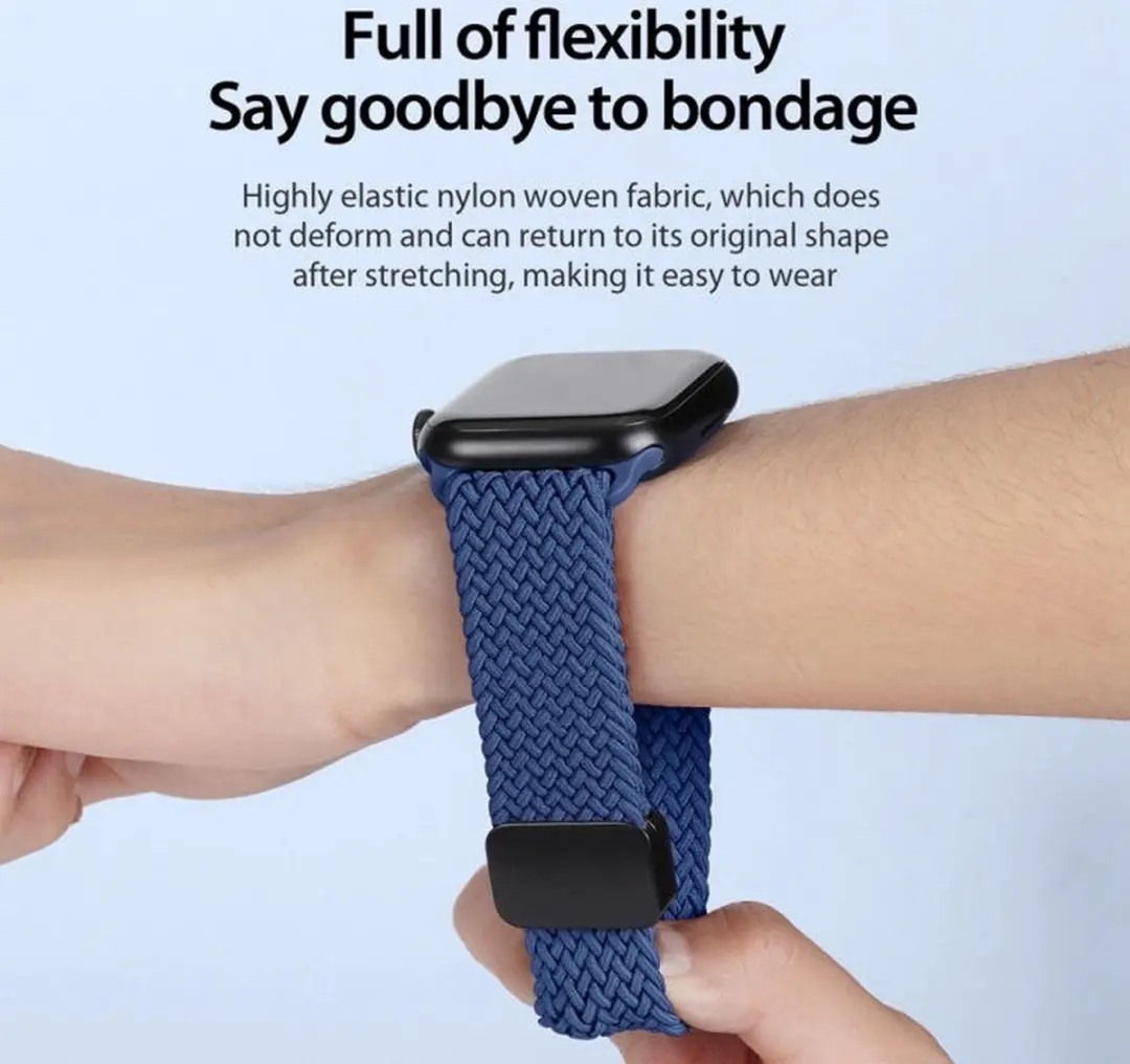 Dux Ducis Mixture Pro Apple Watch Band - Blauw