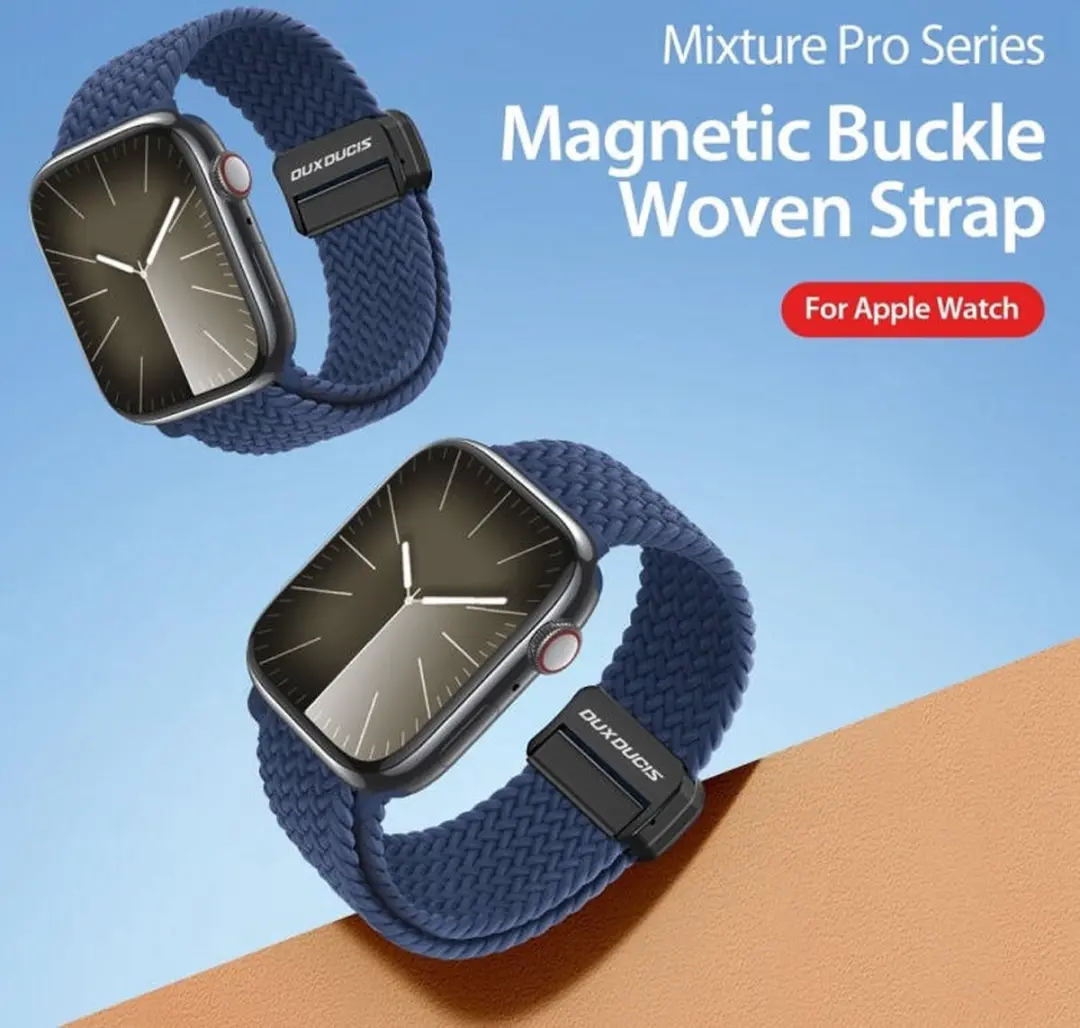 Dux Ducis Mixture Pro Apple Watch Band - Blauw