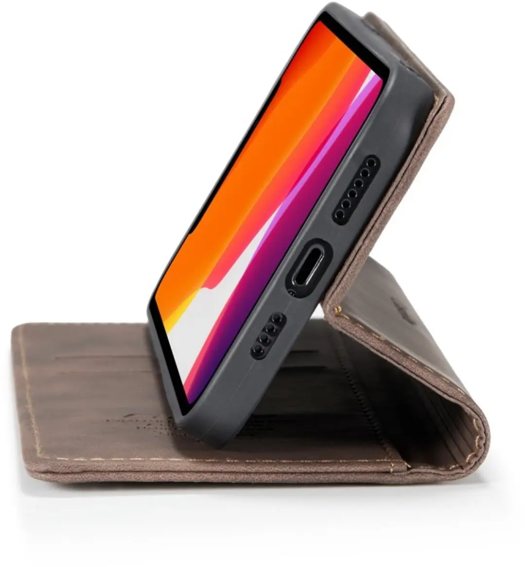 Caseme Book Case iPhone 12/12 Pro IP12P-03(C01) - Donkerbruin
