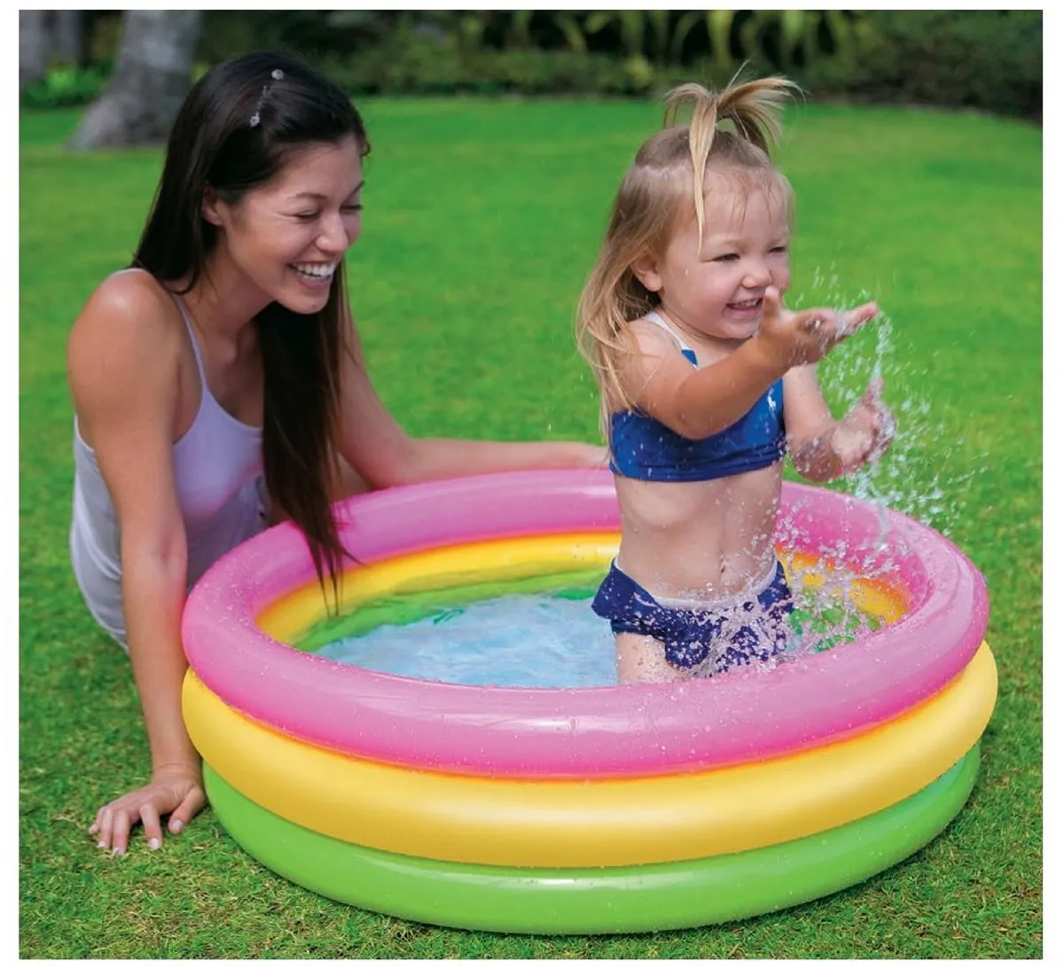 Intex Baby Opblaaszwembad Sunset Glow Ø86cm - 56L