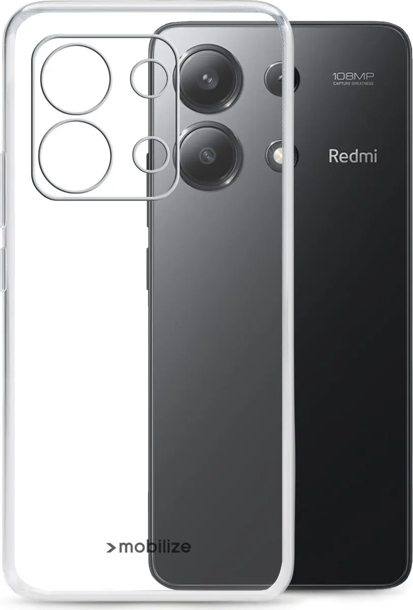 Mobilize Gelly Case Xiaomi Redmi Note 13 4G - TPU Transparant